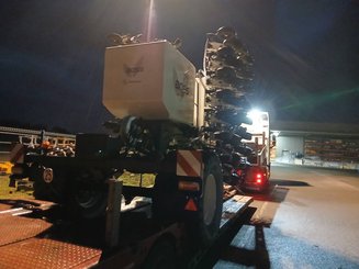 Semoir pour semis simplifié Agrisem BOSS Repliable