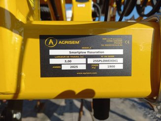 Déchaumeur à dents Agrisem Smartplow porté Fixe